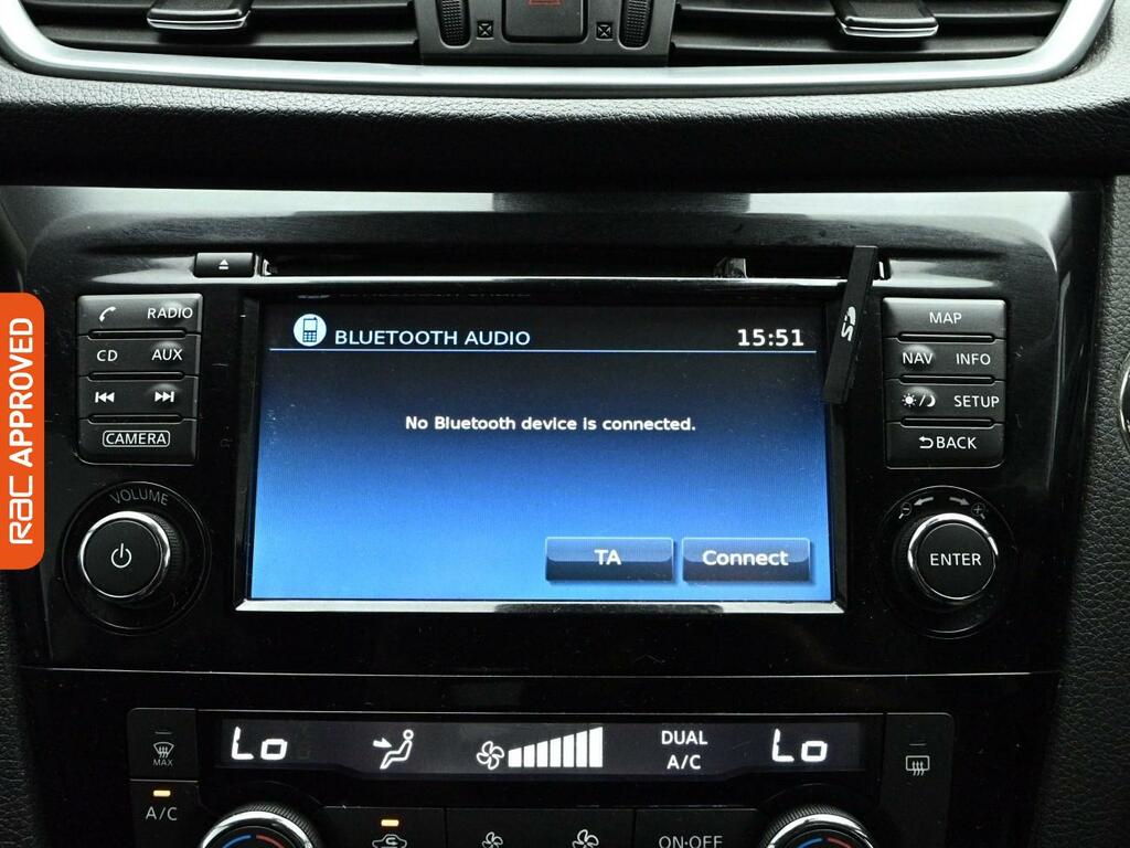 Nissan Qashqai 1.2 Dig-t N-connecta Suv Euro 6 YF67ZNT Black #3