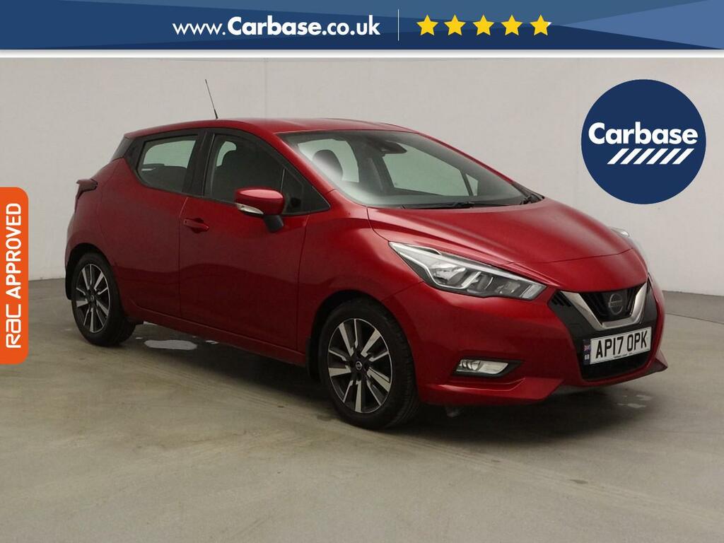 Nissan Micra 1.0 Acenta Hatchback Euro 6 71 Red
