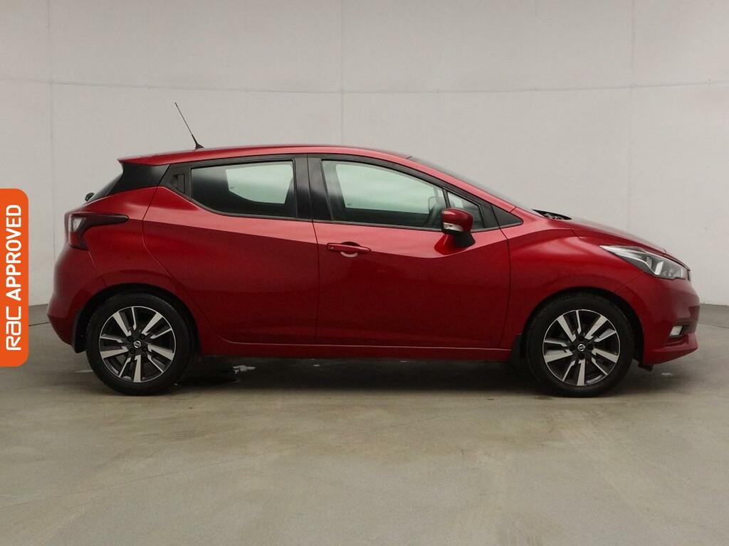 Nissan Micra 1.0 Acenta Hatchback Euro 6 71 Red #5