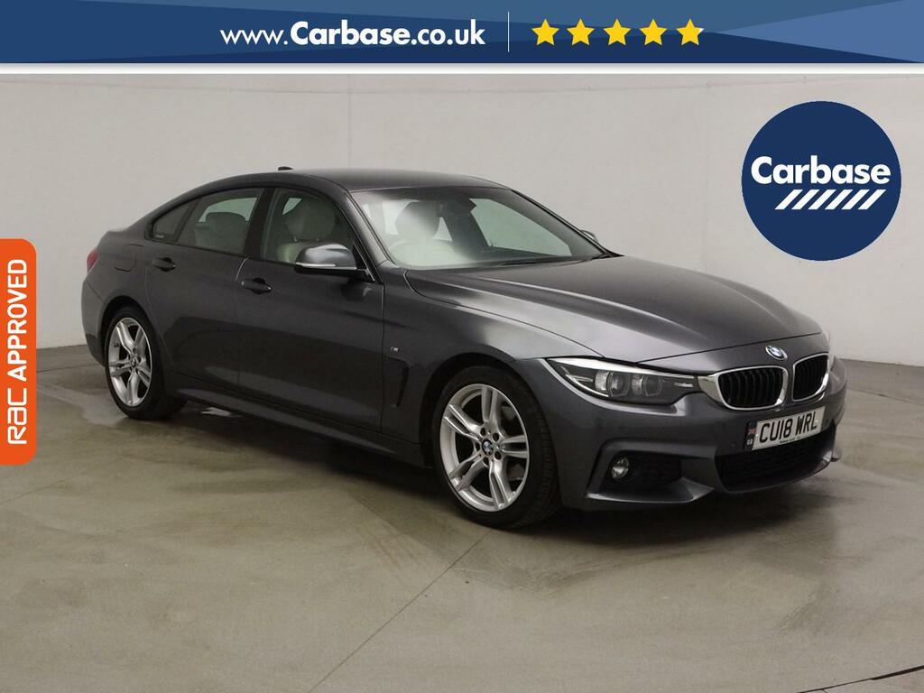 BMW 4 Series Gran Coupe 2.0 420I M Sport Hatchback Euro 6 CU18WRL Grey