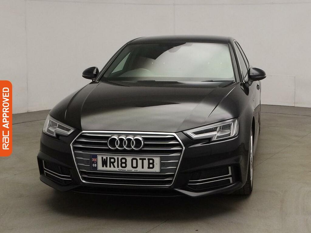 Audi A4 1.4 Tfsi S Line Saloon S Tronic Euro 6 WR18OTB Black #6