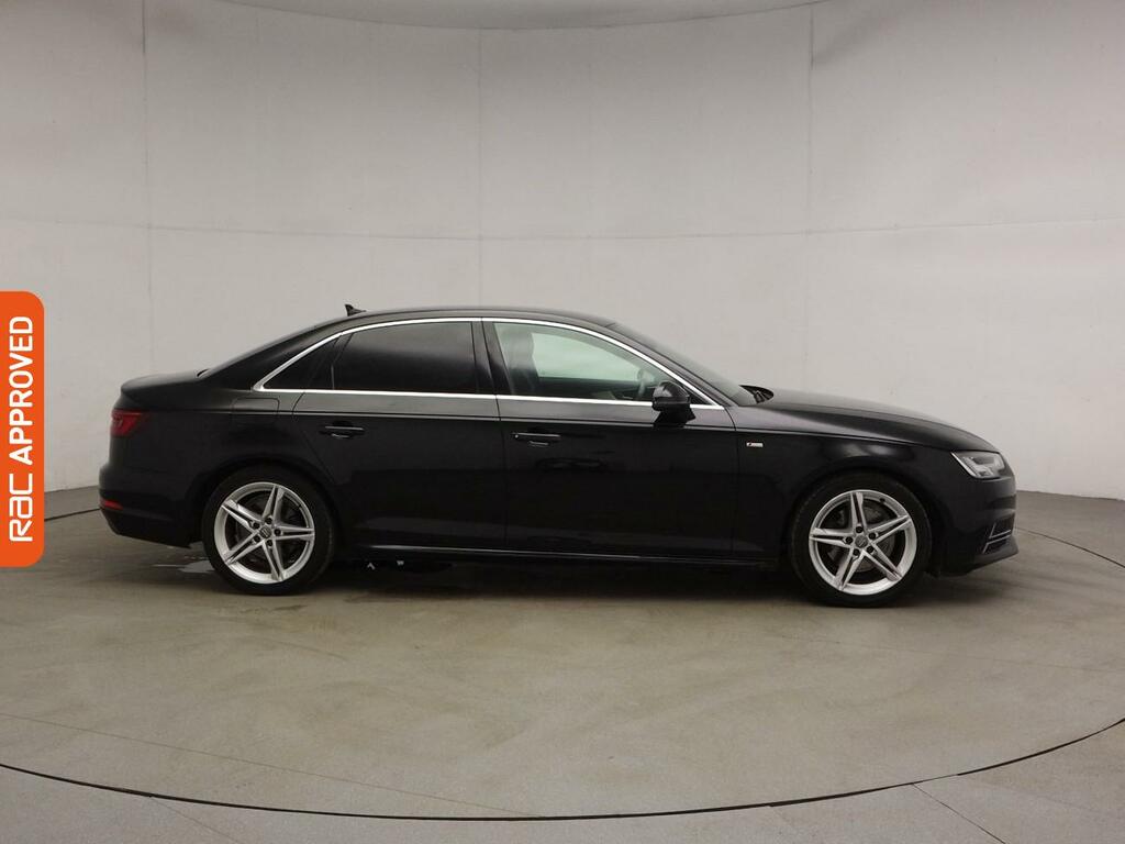 Audi A4 1.4 Tfsi S Line Saloon S Tronic Euro 6 WR18OTB Black #5