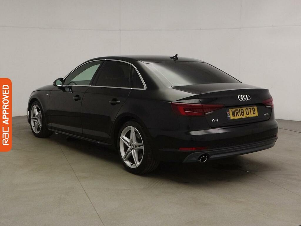 Audi A4 1.4 Tfsi S Line Saloon S Tronic Euro 6 WR18OTB Black #4