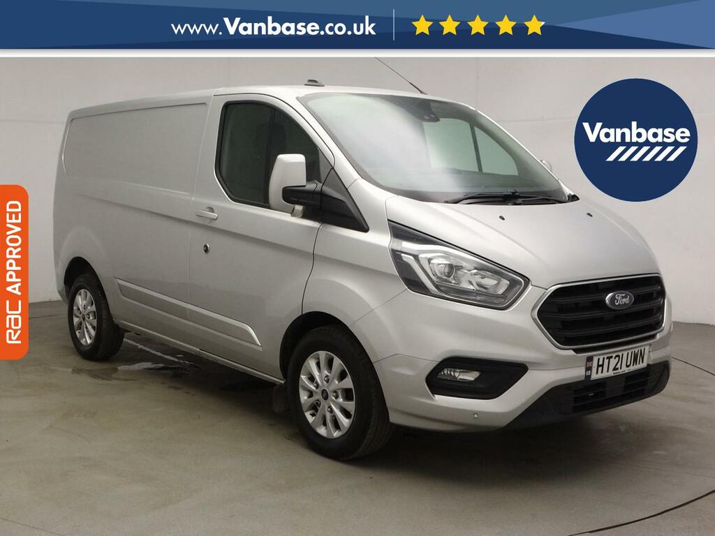 Ford Transit Custom 2.0 280 Ecoblue Limited Panel Van Manua HT21UWN Silver