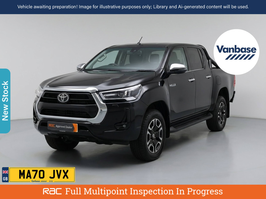 Toyota HILUX 2.4 D-4d Invincible Pickup Double Cab M MA70JVX Black
