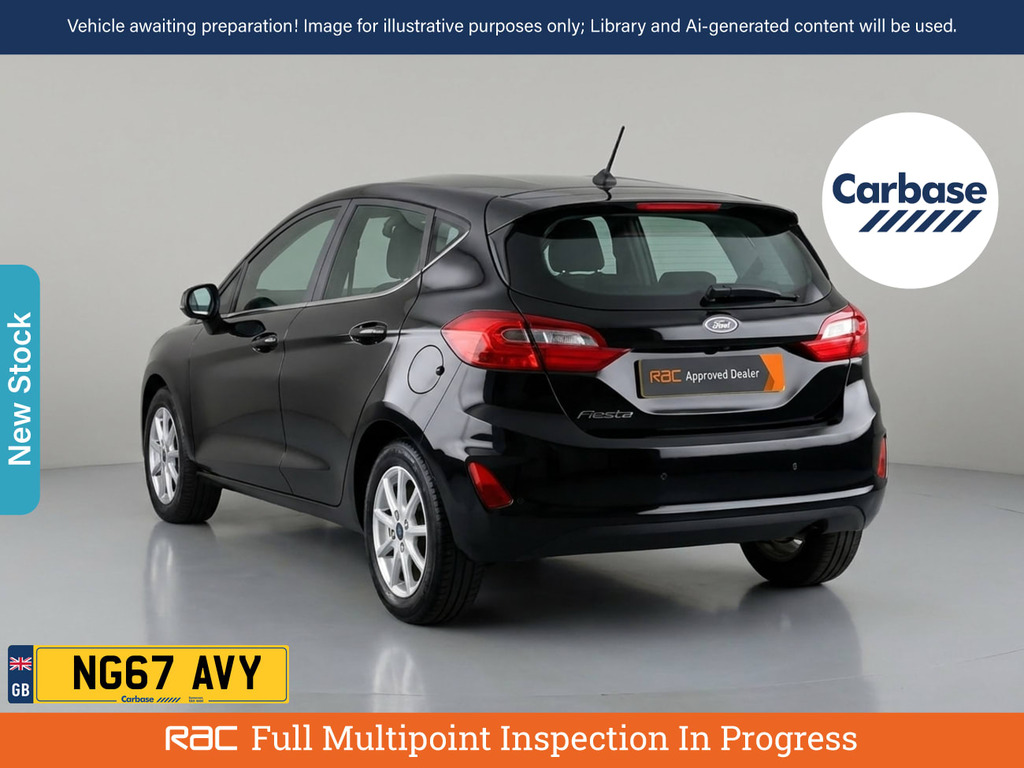 Ford Fiesta 1.1 Ti-vct Zetec Hatchback Euro Black #2