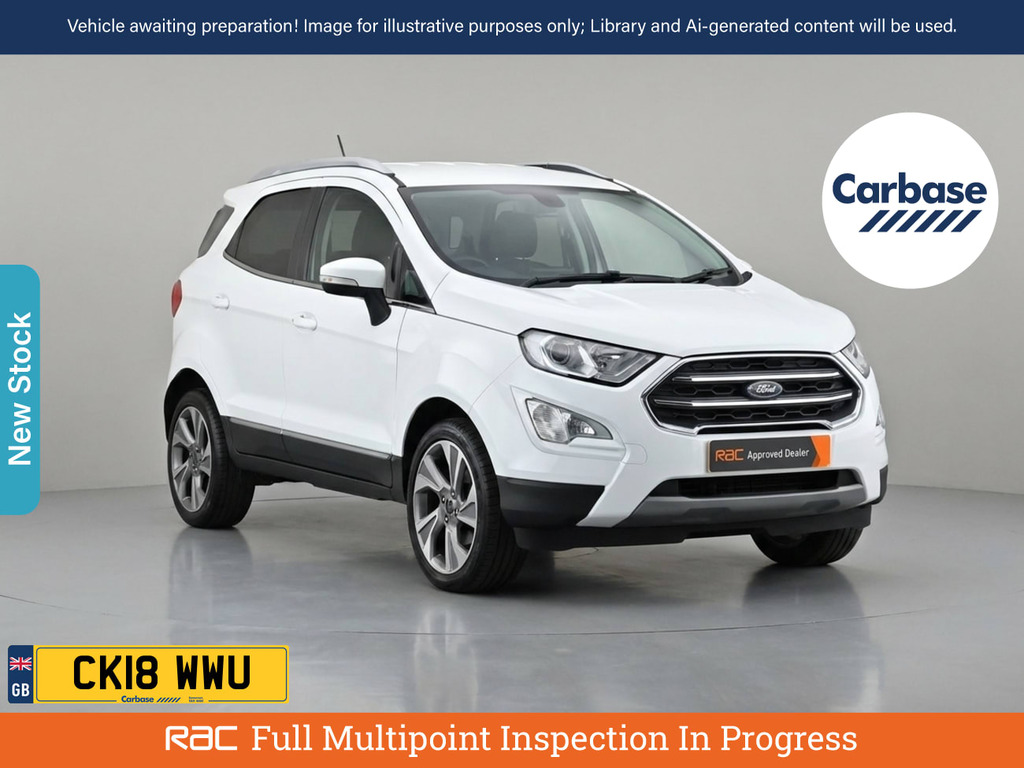Ford Ecosport 1.0T Ecoboost Titanium Suv Euro White