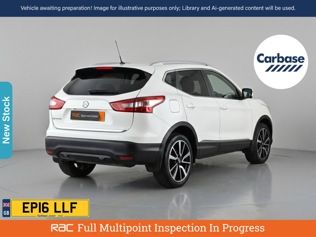 Nissan Qashqai Tekna Blue #2