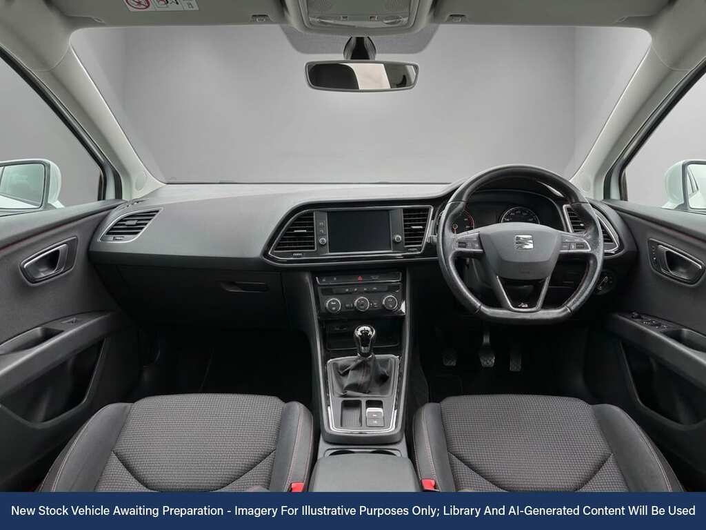 Seat Leon 1.8 Tsi Fr Technology Hatchback White #4