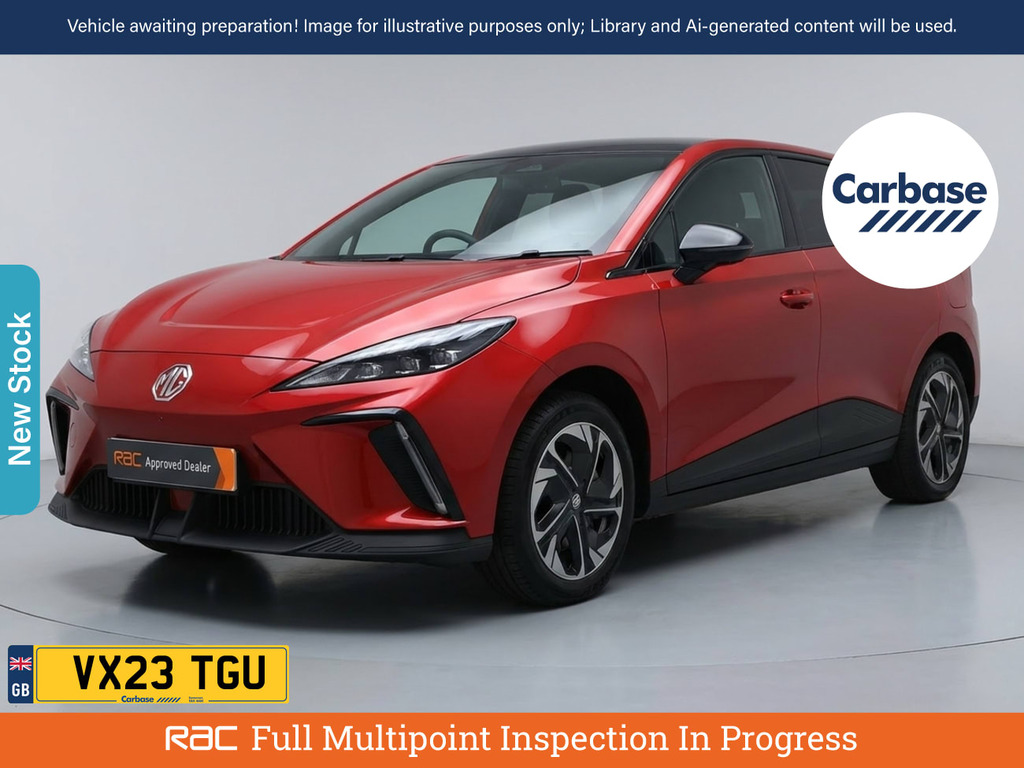 MG MG4 64Kwh Trophy Long Range Hatchback Aut Red