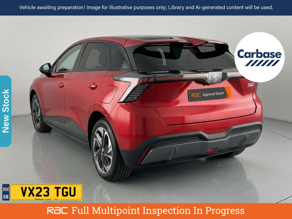 MG MG4 64Kwh Trophy Long Range Hatchback Aut Red #2