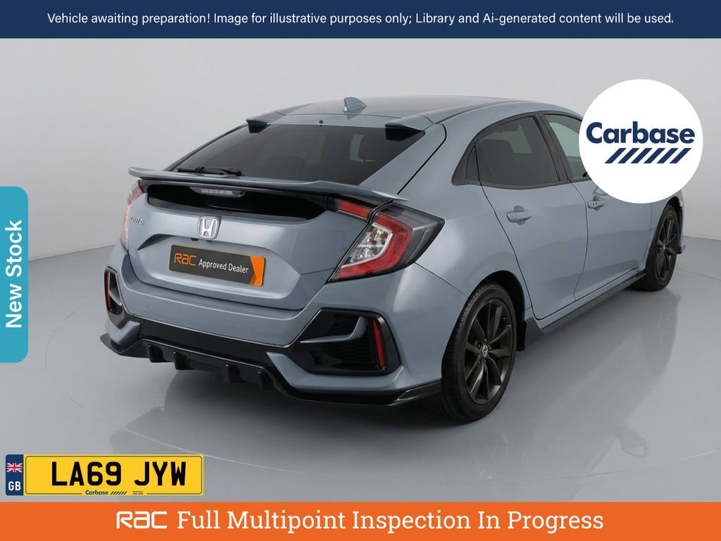 Honda Civic 1.0 Vtec Turbo Ex Sport Line Hatchback Grey