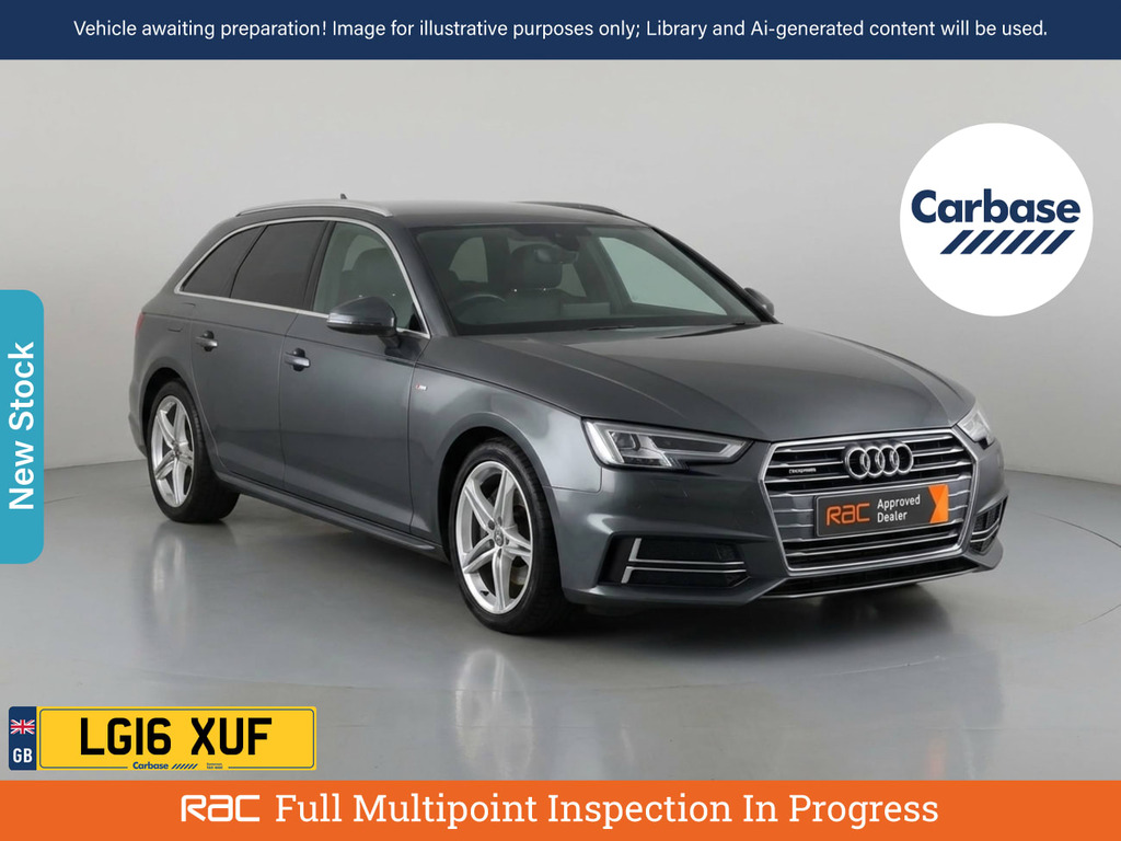 Audi A4 Avant 2.0 Tdi S Line Estate S Tronic Quattro Grey