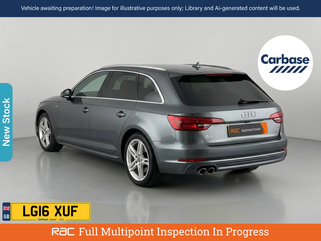 Audi A4 Avant 2.0 Tdi S Line Estate S Tronic Quattro Grey #2