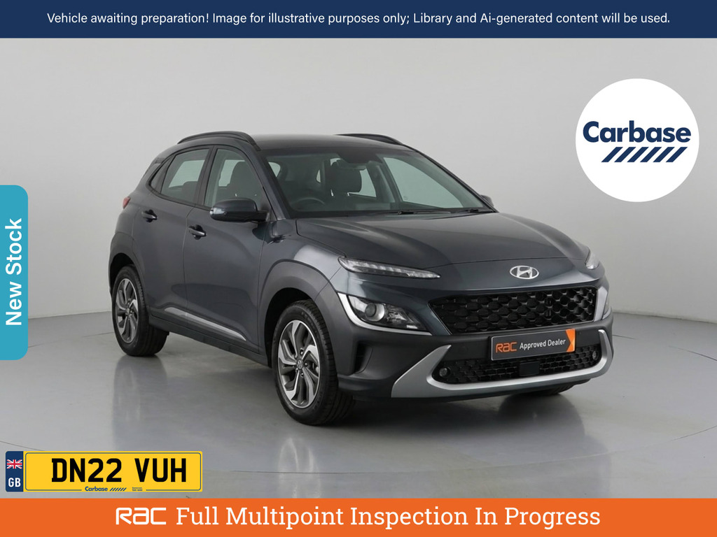 Hyundai Kona 1.6 H-gdi Se Connect Suv Hybrid Dct Eur Grey