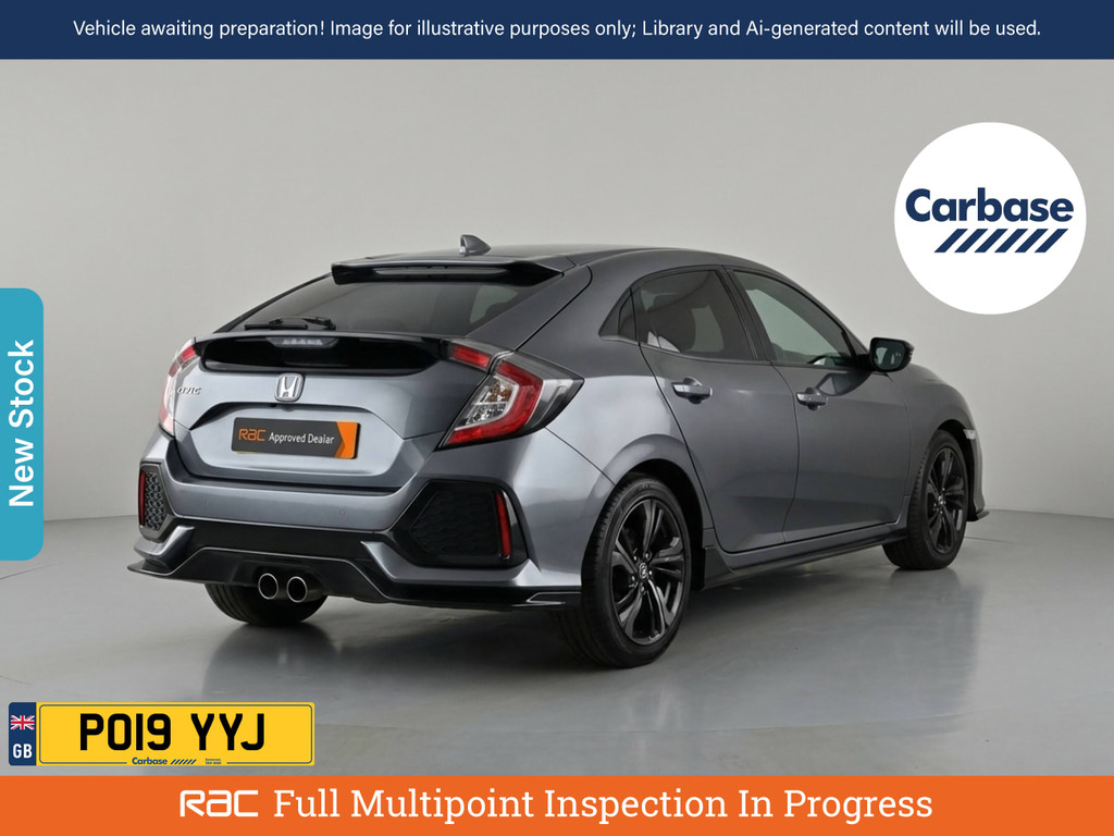 Honda Civic 1.5 Vtec Turbo Gpf Sport Hatchback Manu Grey #2
