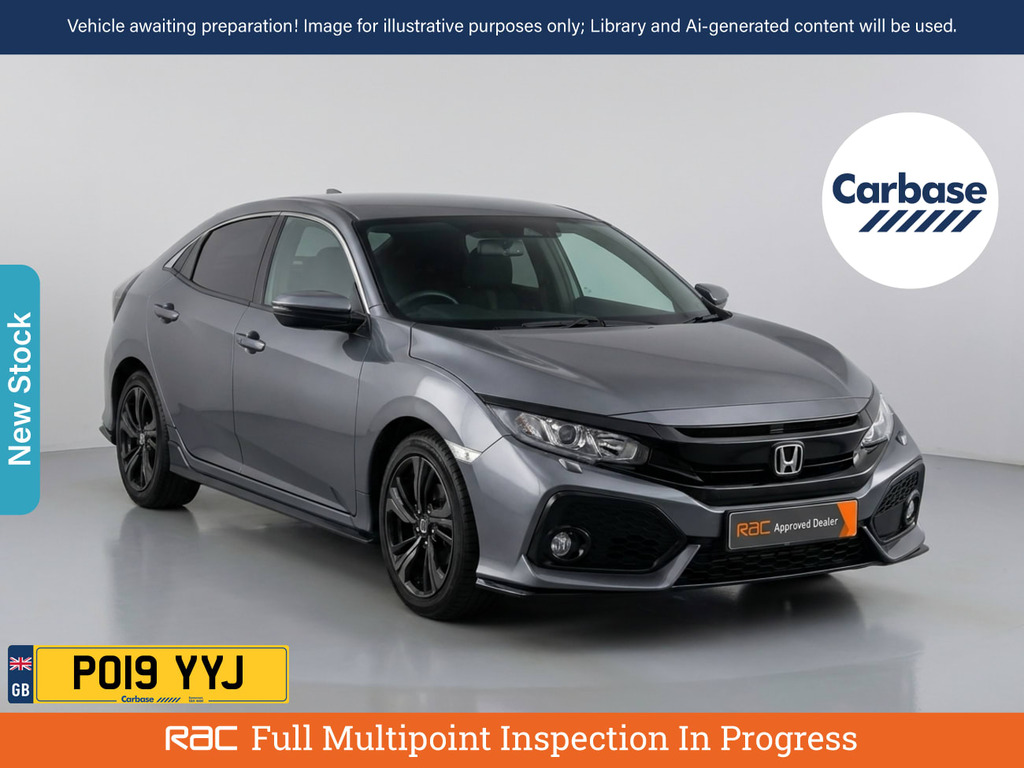 Honda Civic 1.5 Vtec Turbo Gpf Sport Hatchback Manu Grey