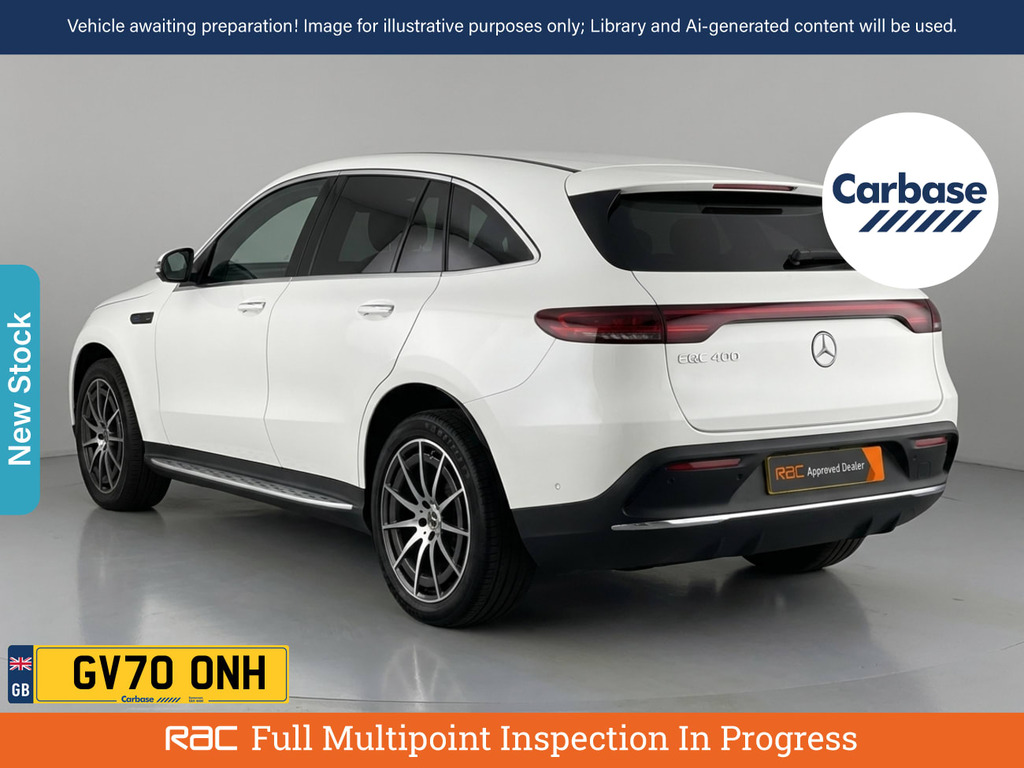 Mercedes-Benz EQC Eqc 400 80Kwh Amg Line Suv 4Mati White #2