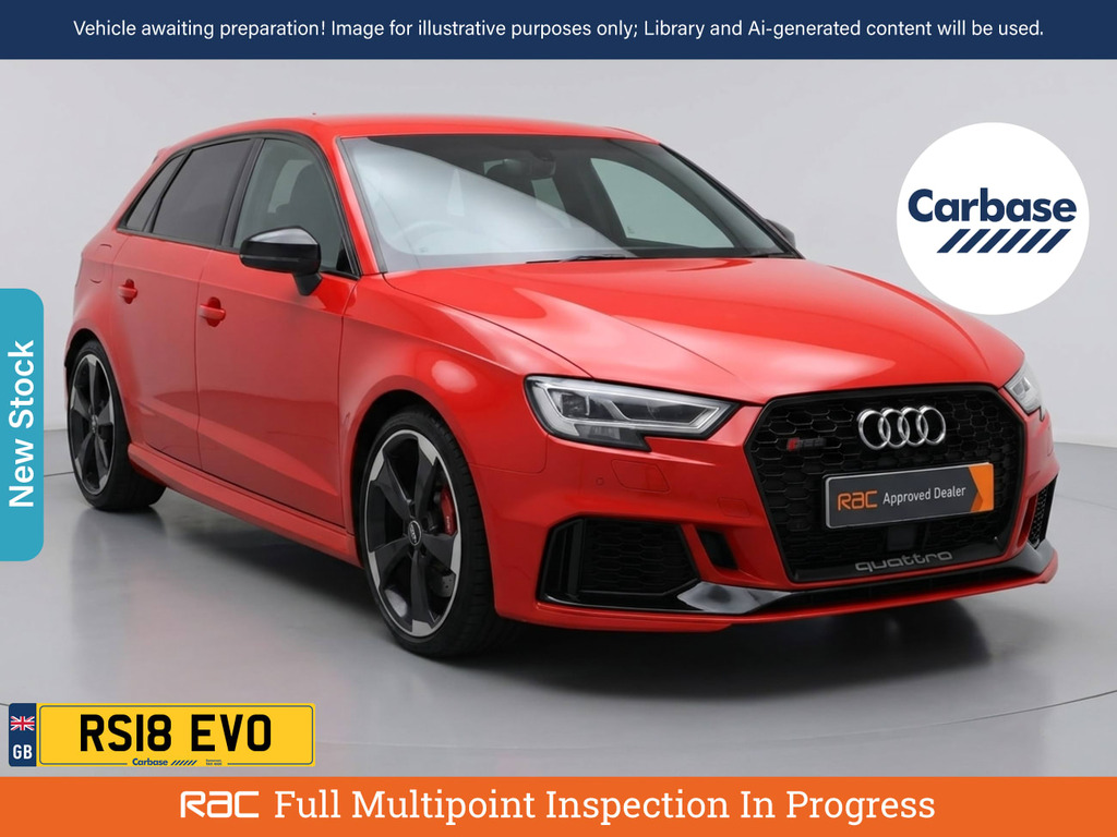 Audi RS3 2.5 Tfsi Sportback S Tronic Quattro Eur Red