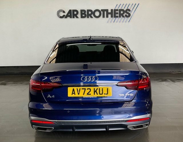 Audi A4 2.0 Tfsi 35 S Line Saloon S Tronic Euro Blue #6