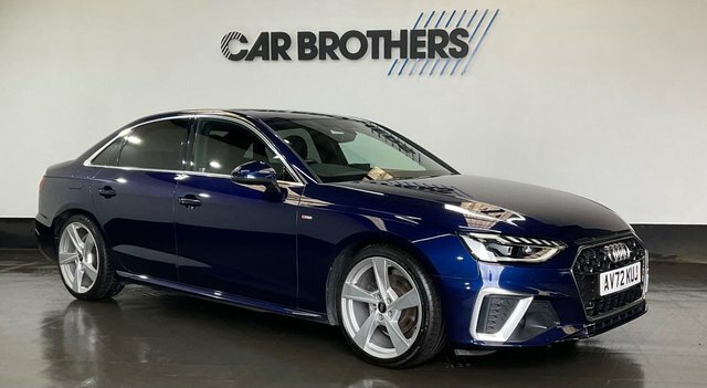 Audi A4 2.0 Tfsi 35 S Line Saloon S Tronic Euro Blue