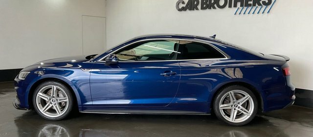 Audi A5 2.0 Tdi S Line Coupe S Tronic Quattro E Blue #6