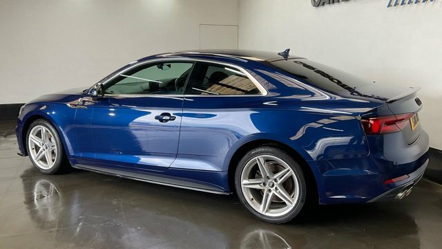 Audi A5 2.0 Tdi S Line Coupe S Tronic Quattro E Blue #5
