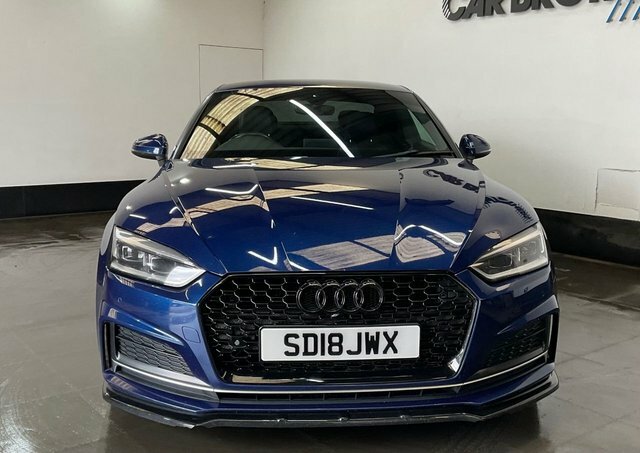 Audi A5 2.0 Tdi S Line Coupe S Tronic Quattro E Blue #2
