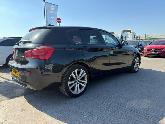 BMW 1 Series 120I Sport Hatchback Black #4
