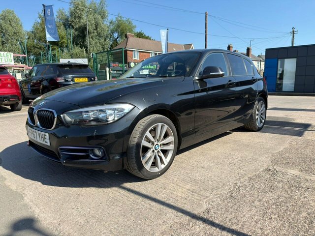 BMW 1 Series 120I Sport Hatchback Black #2