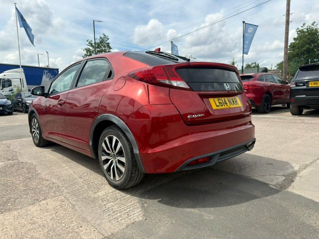 Honda Civic I-dtec S Hatchback Red #3