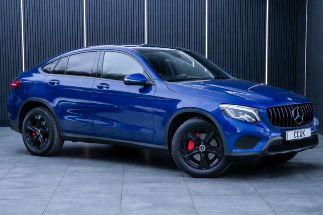 Mercedes-Benz GLC Class 2.1 Glc250d Sport Premium Coupe G-tro Blue
