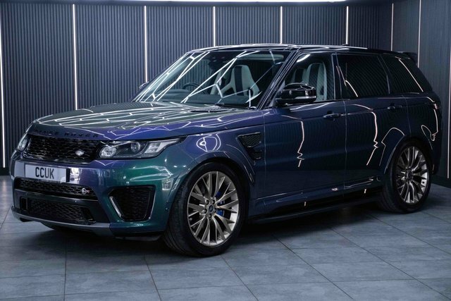 Land Rover Range Rover Sport 5.0 V8 Svr Suv 4Wd Euro 6 S S 5 Blue #3