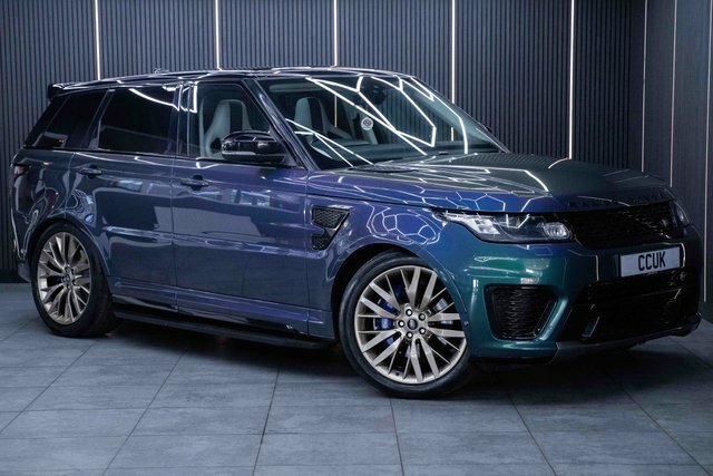 Land Rover Range Rover Sport 5.0 V8 Svr Suv 4Wd Euro 6 S S 5 Blue