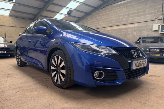 Honda Civic 1.8 I-vtec Se Plus Hatchback Euro Blue #2