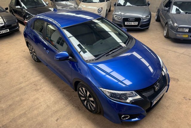 Honda Civic 1.8 I-vtec Se Plus Hatchback Euro Blue #6