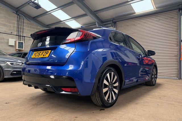Honda Civic 1.6 I-dtec Sport Euro 5 Ss Blue #12