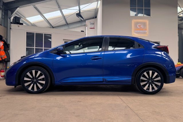 Honda Civic 1.6 I-dtec Sport Euro 5 Ss Blue #8