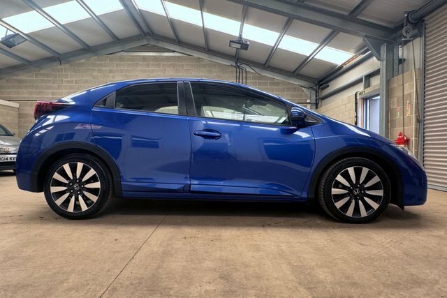 Honda Civic 1.6 I-dtec Sport Euro 5 Ss Blue #13