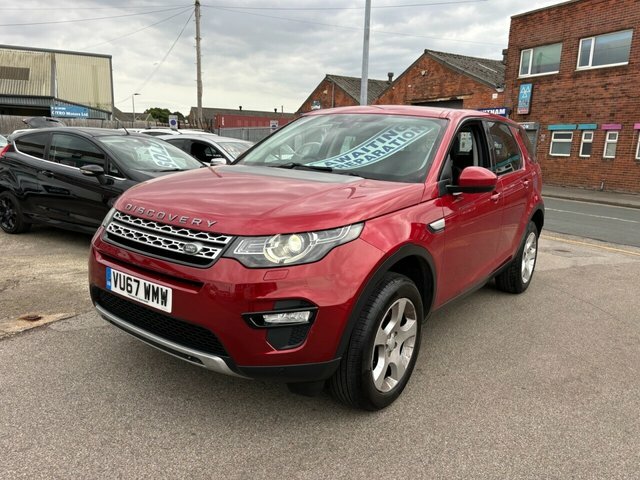Land Rover Discovery Sport Suv Red