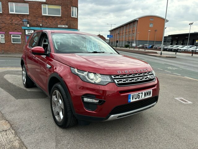 Land Rover Discovery Sport Suv VU67WMW Red #2