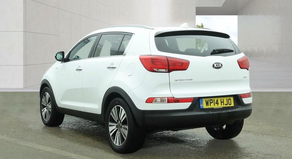 Kia Sportage 2.0 Crdi Kx-3 Awd Euro 5 White #4