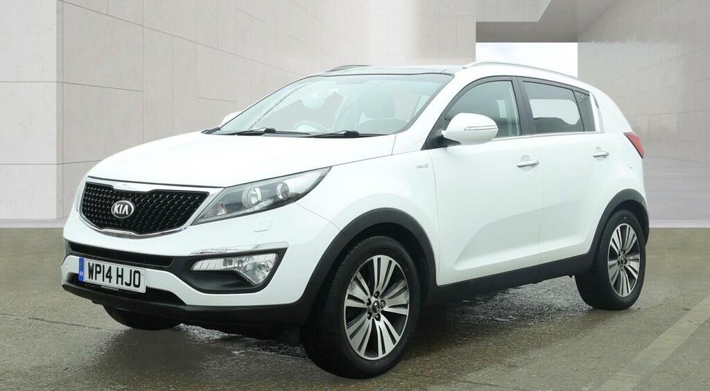 Kia Sportage 2.0 Crdi Kx-3 Awd Euro 5 White #3