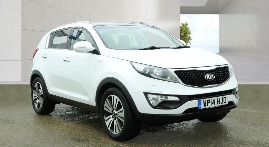 Kia Sportage 2.0 Crdi Kx-3 Awd Euro 5 White