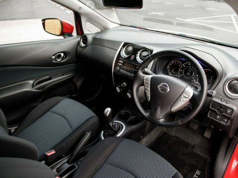 Nissan Note Hatchback Red #4