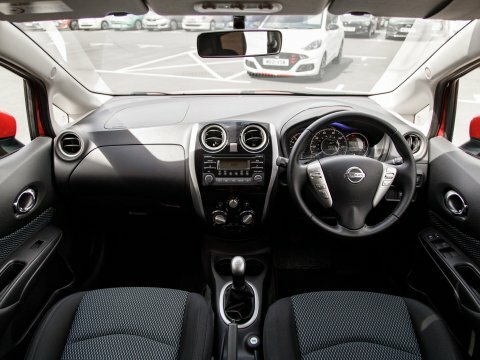 Nissan Note Hatchback Red #3