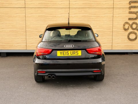 Audi A1 Hatchback YE15URS Black #6