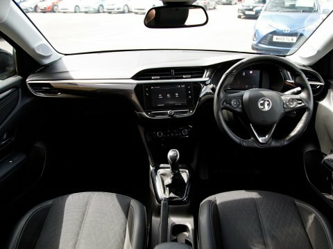 Vauxhall Corsa Hatchback VO22MXC Black #3