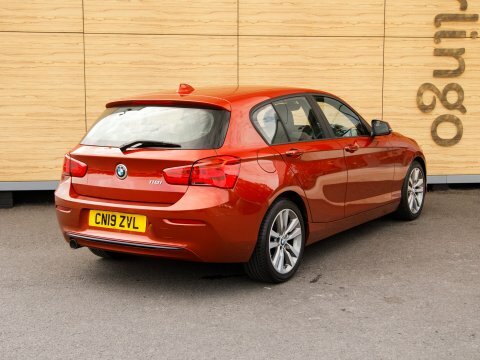 BMW 1 Series Hatchback CN19ZVL Orange #2