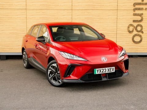 MG MG4 Hatchback Red